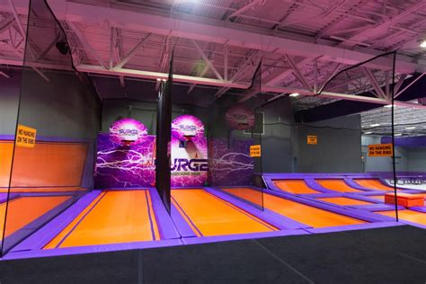 Surge trampoline - Specialties: Surge Adventure Park is the best Trampoline Park in town! With several activities such as; arcade, dodgeball, ninja course, climbing features, and much more! Looking for a Birthday Party destination, we also have you covered! We are a great destinations for parties & family fun! Established in 2019. Surge Adventure Parks and …